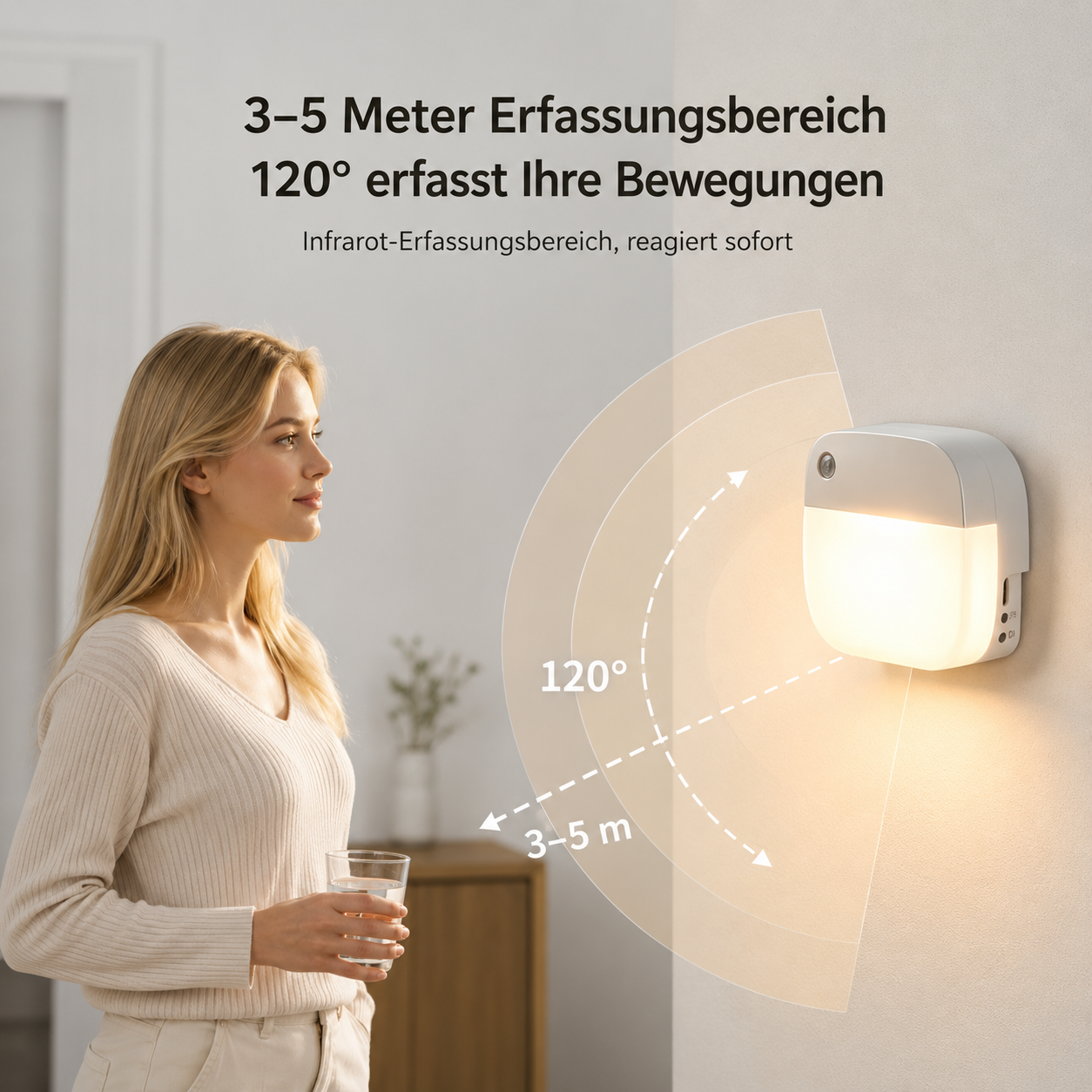 PathGlow — Wireless Motion-Sensor Night Light