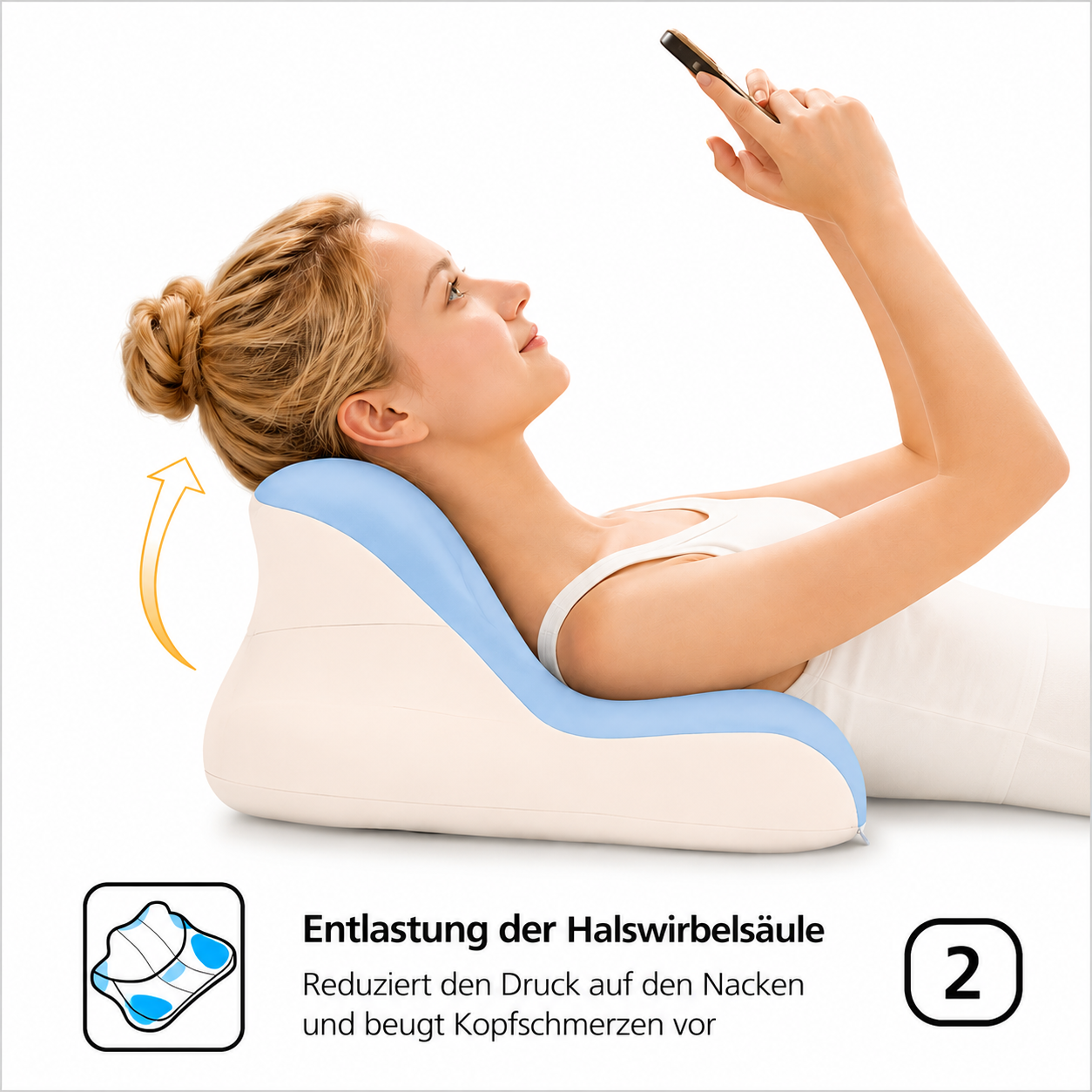 CloudRest — Prone Reading Pillow