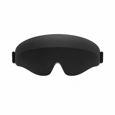 DeepBlack 3D contoured sleep mask viewed from the front