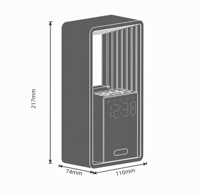 LumaTower Ambient dimensions and included accessories
