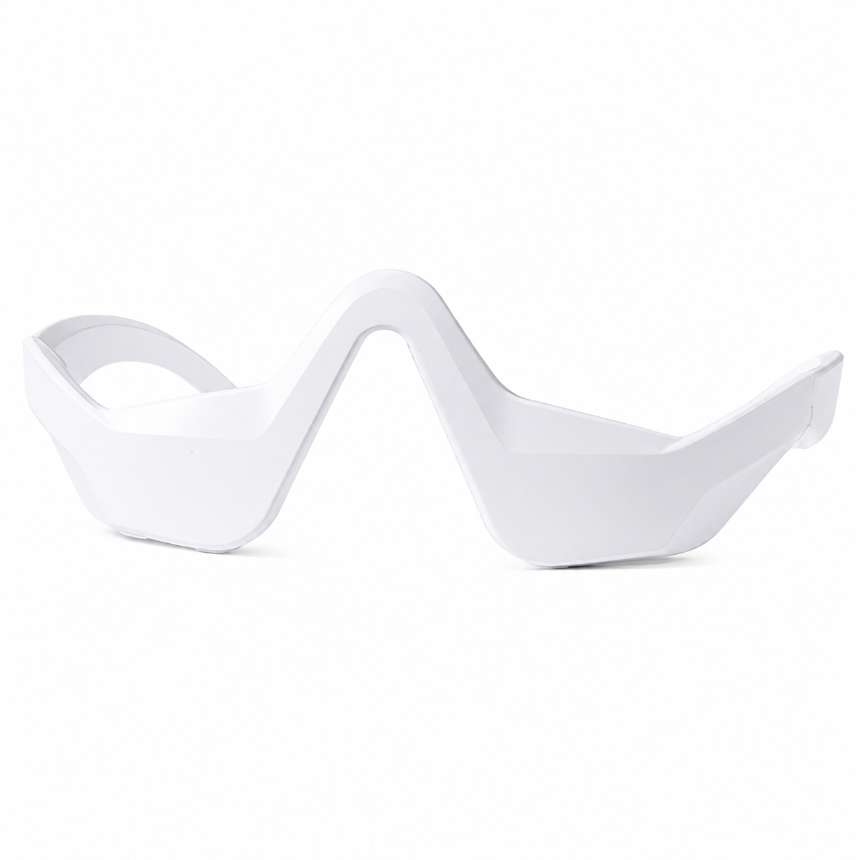 LumiLift Eye pads positioned beneath the eyes