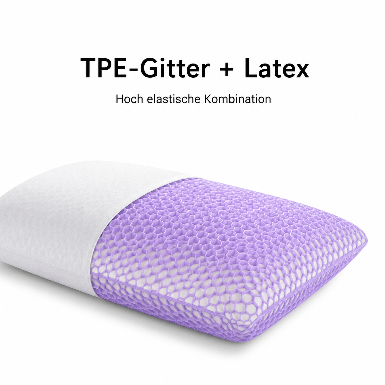 CloudGrid — Cooling Gel and Latex Pillow