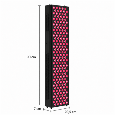 LumaPanel Tall — Floor-Standing Red and Near-Infrared Panel
