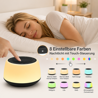 DreamHush — White Noise Machine with Night Light