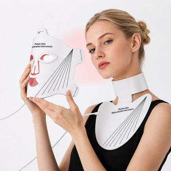 LED Face & Neck Mask — 8 Colours and Infrared