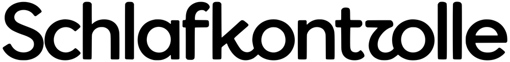 Schlafkontrolle — black logo